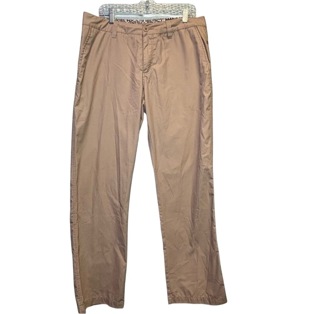 Quiksilver Mens Y2K Khaki Chino Pants | Size 34 | Skater Emo Surfer